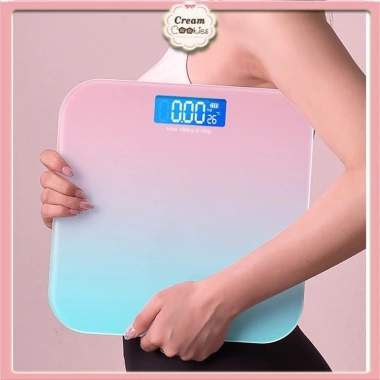 Cân điện tử sức khỏe 180kg, kính cường lực, màn hình LED hiện đại, độ chính xác cao - chỉ 55.000₫