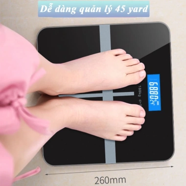 Cân Điện Tử Sức Khỏe 180kg - Pin Dài Hạn, Độ Chính Xác 2 Thập Phân, Giá 189.000₫