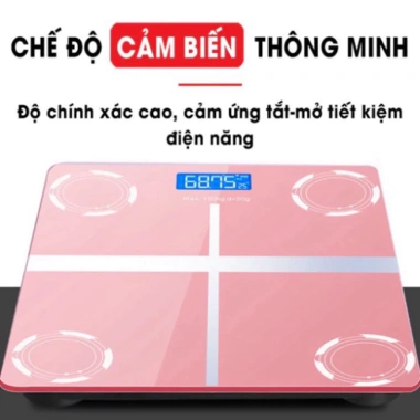 Cân Điện Tử Sức Khỏe Chữ Thập Kính Cường Lực, Thông Minh Đo 7 chỉ số, Giá 99.000 VNĐ 4