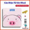 Cân điện tử sức khỏe gia đình 180kg, kính cường lực, tặng pin - Giá 66.000₫