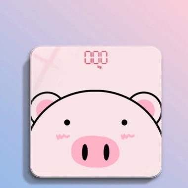 Cân Điện Tử Sức Khỏe Heo Hồng Cute Thông Minh - Đo Chính Xác, Giá 75K Giảm Giá