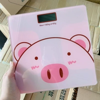 Cân điện tử sức khỏe hình chú heo xinh xắn - Tiện lợi, chính xác, giá chỉ 79.000₫ 6