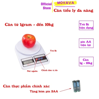 Cân điện tử sức khỏe hình lợn hồng cute, độ chính xác cao, tặng pin và dây đo - 50k 10