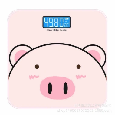 Cân Điện Tử Sức Khỏe Hình Lợn Siêu Cute Mẫu 2.020 Dùng Pin - Giá 99.000 VNĐ
