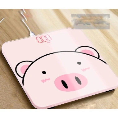Cân Điện Tử Sức Khỏe Hình Lợn Siêu Cute Mẫu 2.020 Dùng Pin - Giá 99.000 VNĐ