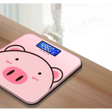 Cân Điện Tử Sức Khỏe Hình Lợn Siêu Cute Mẫu 2.020 Dùng Pin - Giá 99.000 VNĐ