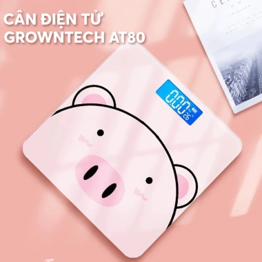 Cân Điện Tử Sức Khỏe Lợn Hồng Dễ Thương - LED Thông Minh, Kèm Dây Đo 3 Vòng, Giá 83.999₫ 3