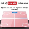 Cân điện tử sức khỏe mặt gương pin tiện lợi, theo dõi cân nặng & nhiệt độ phòng 100% chính xác - Giá 111.500₫ 4