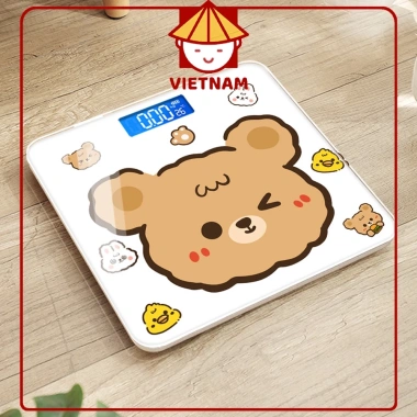 Cân điện tử sức khỏe mini có dây sạc - Độ chính xác cao, giảm giá 149k