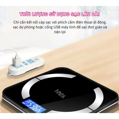 Cân Điện Tử SWI Bluetooth Đo 21 Chỉ Số - Bảo Hành 12 Tháng, Giá Ưu Đãi 229.000₫