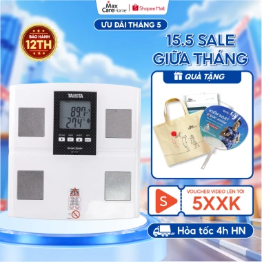 Cân điện tử Tanita BC-541N Made in Japan đo 9 chỉ số, siêu bền nhẹ, bảo hành 12 tháng - 3.169.000đ
