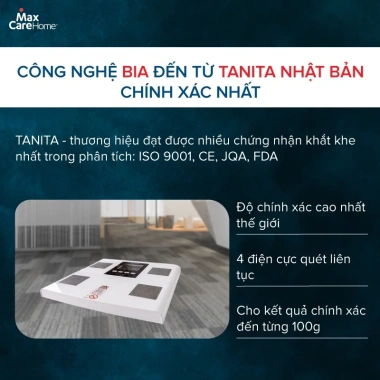 Cân điện tử Tanita BC-541N Made in Japan đo 9 chỉ số, siêu bền nhẹ, bảo hành 12 tháng - 3.169.000đ 3 Cân điện tử Tanita BC-541N Made in Japan đo 9 chỉ số, siêu bền nhẹ, bảo hành 12 tháng - 3.169.000đ 3