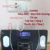 Cân Điện Tử Thông Minh 18 Chỉ Số Bluetooth Sạc USB Đen Tặng Thước Đo và Cáp Sạc Giá 88.000₫
