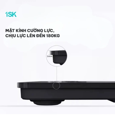 Cân điện tử thông minh 1SK CF398BLE Bluetooth - Theo dõi sức khỏe, phân tích 14 chỉ số - Giá chỉ 199.000₫