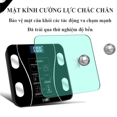 Cân Điện Tử Thông Minh Đo Chỉ Số Cơ Thể, Lượng Mỡ, App Kèm và Hướng Dẫn Sử Dụng - Giá 148.000₫