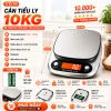 Cân Điện Tử Tiểu Ly 1g-10kg Dùng Nhà Bếp - Định Lượng Chính Xác Cho Bánh, Rau Củ 9
