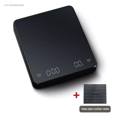 Cân điện tử tiểu ly 3kg 0.1g màn hình cảm ứng LED - Đánh chuẩn cà phê, giá 173k 9
