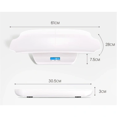 Cân điện tử trẻ em và mẹ bầu DL-13D đo cân, chiều cao, sức khỏe gia đình - Giảm giá 20% 739.000đ 3 Cân điện tử trẻ em và mẹ bầu DL-13D đo cân, chiều cao, sức khỏe gia đình - Giảm giá 20% 739.000đ 3