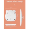 Cân Em Bé Điện Tử 120kg ABS - Đo Chính Xác Từng Gam, Sơ Sinh, Trẻ Em & Thú Cưng 6