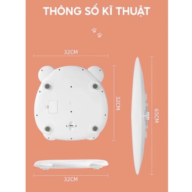 Cân Em Bé Điện Tử 120kg ABS - Đo Chính Xác Từng Gam, Sơ Sinh, Trẻ Em & Thú Cưng 6