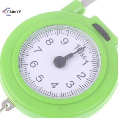 Cân hành lý bỏ túi 10kg lò xo di động - tay cầm tiện, móc cá, túi du lịch 46.800đ 3