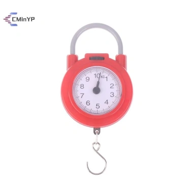 Cân hành lý bỏ túi 10kg lò xo di động - tay cầm tiện, móc cá, túi du lịch 46.800đ 10