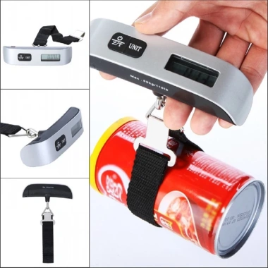 Cân hành lý điện tử LCD 110lb/50kg - Đèn nền tiện dụng, giảm giá 20% chỉ 59,999 VND 4