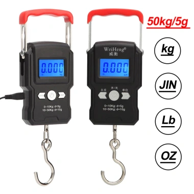 Cân Hành Lý Điện Tử Mini 50kg 5g - Móc Treo Tiện Dụng, Giá Ưu Đãi 168.849 VND 2