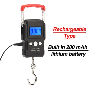 Cân Hành Lý Điện Tử Mini 50kg 5g - Móc Treo Tiện Dụng, Giá Ưu Đãi 168.849 VND 9