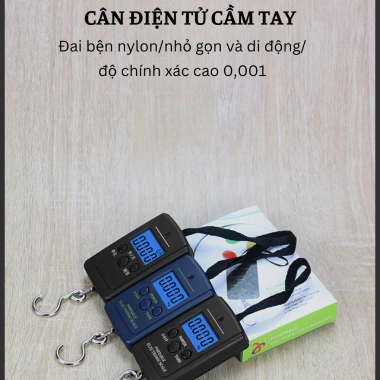Cân Hành Lý Điện Tử Mini GIGAHOMEVN 40kg - LCD 9.243 - Giá 62.480đ 2 Cân Hành Lý Điện Tử Mini GIGAHOMEVN 40kg - LCD 9.243 - Giá 62.480đ 2