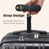 Cân hành lý điện tử SWEETFASHION Mini LCD màu kép - Đo Kg/Oz/Ib, di động, cân bằng trọng lượng du lịch 4