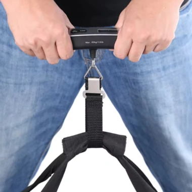 Cân hành lý điện tử thép 50kg - Cân cầm tay chính xác, hệ thống Hickies Lacing - Giá chỉ 57.000đ