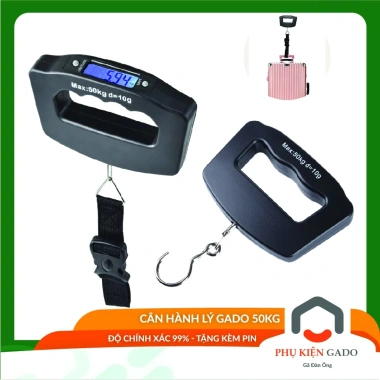 Cân hành lý GADO 50kg - Cân điện tử du lịch chính xác, giá 115.000 VND, giảm 24.150 VND