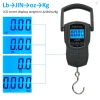 Cân hành lý kỹ thuật số 50Kg 110Lb - Thước đo 1,5m, 4 chiếc, chuyển đổi Kg/Lb/Jin/Oz, có móc - Giá ưu đãi 200.308 VND 8