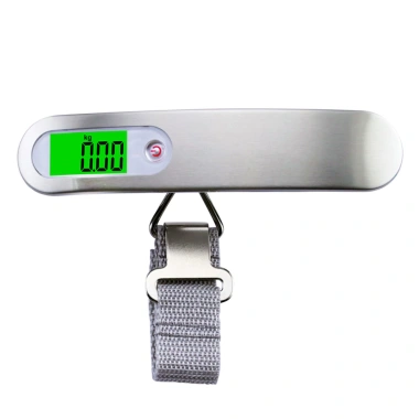 Cân hành lý kỹ thuật số Essentials, cân trọng lượng cầm tay LCD tiện lợi du lịch 10 Cân hành lý kỹ thuật số Essentials, cân trọng lượng cầm tay LCD tiện lợi du lịch 10