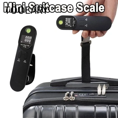 Cân hành lý TOOEARY Mini nhựa - Kiểm tra Kg/Oz/Ib di động, giá chỉ 214.170₫