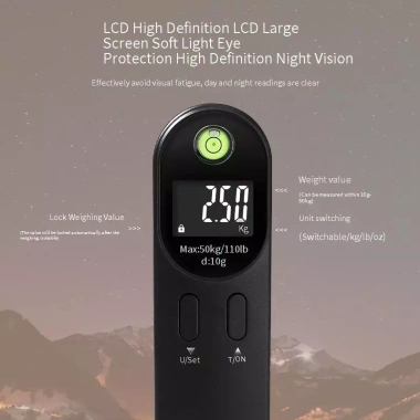 Cân Hành Lý Treo Kỹ Thuật Số 50kg - Độ Chính Xác Cao, Giá Ưu Đãi 162,800 VND