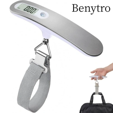 Cân kỹ thuật số BENYTRO – cân hành lý, cảnh báo thừa, LCD, tự động tắt – 107.250₫