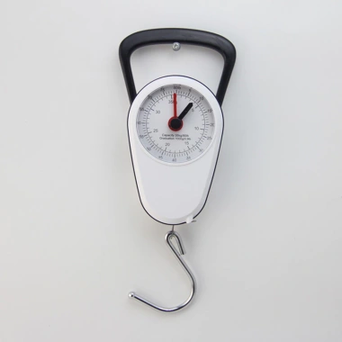 Cân lò xo treo tay nhựa 35kg - Cầm tay, kèm thước đo hành lý, giá chỉ 111.100₫ 7