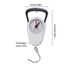 Cân lò xo treo tay nhựa 35kg - Cầm tay, kèm thước đo hành lý, giá chỉ 111.100₫ 9