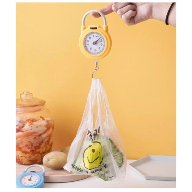 Cân mini 10kg mẫu mới có móc treo - đi chợ, du lịch, lò xo cơ học - 35.000 VND