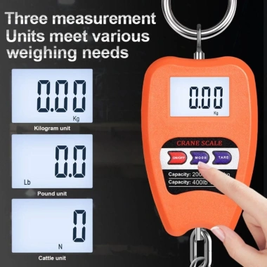 Cân móc điện tử GAOSU 200KG - Cân cần cẩu, treo công nghiệp LCD, di động, giá 217.690₫ 9 Cân móc điện tử GAOSU 200KG - Cân cần cẩu, treo công nghiệp LCD, di động, giá 217.690₫ 9
