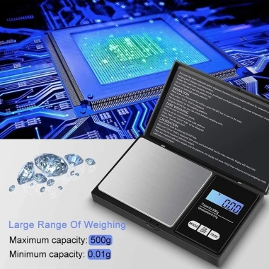 Cân nhà bếp kỹ thuật số KIPRUN 0,01g/500g LCD 6 đơn vị - Giá chỉ 139.700 VND