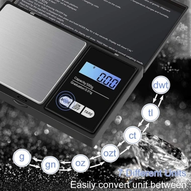 Cân nhà bếp kỹ thuật số KIPRUN 0,01g/500g LCD 6 đơn vị - Giá chỉ 139.700 VND