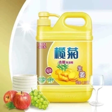 Can nước rửa chén Gừng tươi 1.5L - Siêu sạch, không mùi hôi tanh, bảo vệ da tay 5