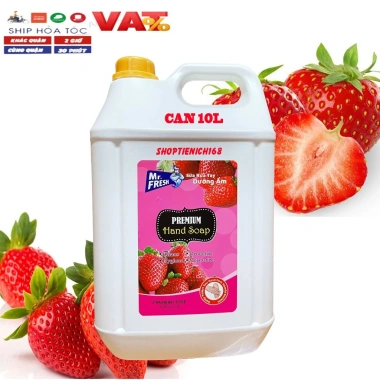 Can Nước rửa tay Mr.Fresh 5L hương dâu - khử mùi, diệt vi khuẩn, giá chỉ 199.000đ 8