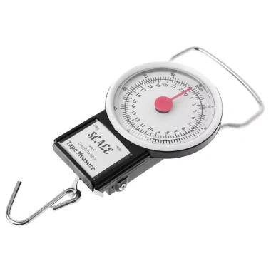 Cân quay số cơ học di động 50LB - Treo cá, hành lý, nhà bếp, móc treo Băng Meas 2