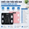 Cân sức khỏe Bluetooth, phân tích chỉ số cơ thể, sạc USB, tải 180kg – 109.000₫ 2
