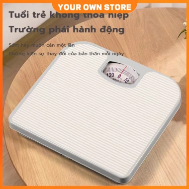 Cân sức khỏe chuẩn, cơ lò xo, cơ học và điện tử, giá chỉ 159.000 VNĐ