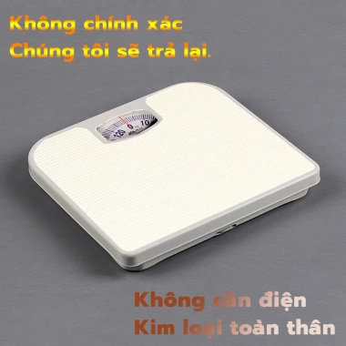 Cân sức khỏe chuẩn, cơ lò xo, cơ học và điện tử, giá chỉ 159.000 VNĐ